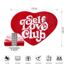 Load image into Gallery viewer, Self Love Club Rug 24&#39;&#39;W x 32&#39;&#39;L
